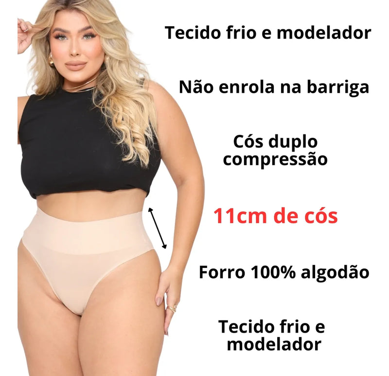 Compre 3 leve 6 Calcinhas laser sem costura Cos alto, ENVIO EM 24HORS IMEDIATO