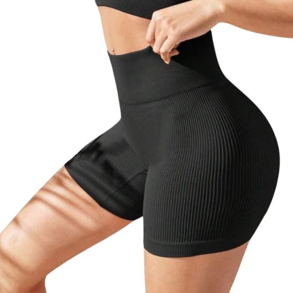 Shorts Fitness Canelado Academia Zero Transparencia