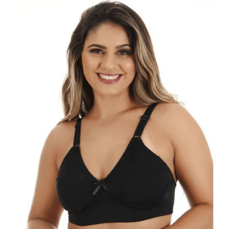 Sutiã Reforçado de Sustentação Básico Com Alça Larga