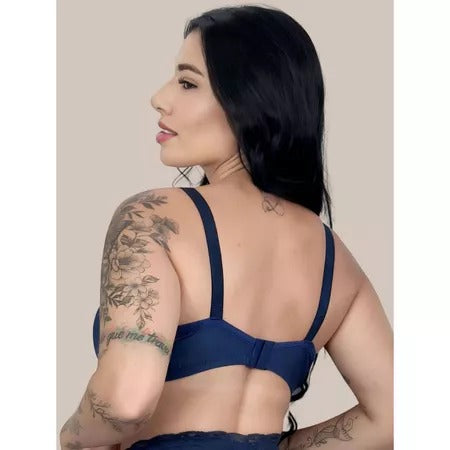 Sutiã Reforçado de Sustentação Básico Com Alça Larga