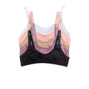 Kit 5 Sutiã Sem Bojo Reforçado Microfibra