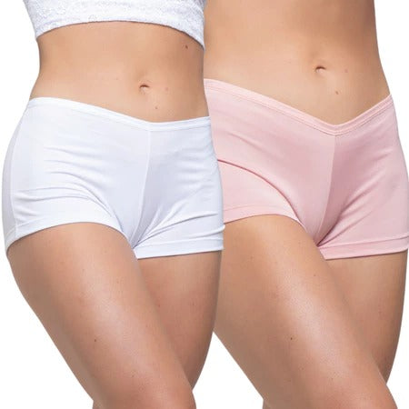 Kit 2 Short Feminino Anágua Segunda Pele