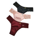 Kit com 10 unidades de Calcinha fio dental Levíssima Lingerie