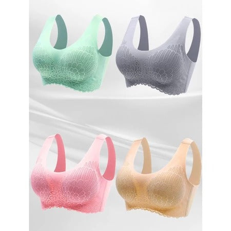 Sutiã 5d Sem Costura Renda Premium